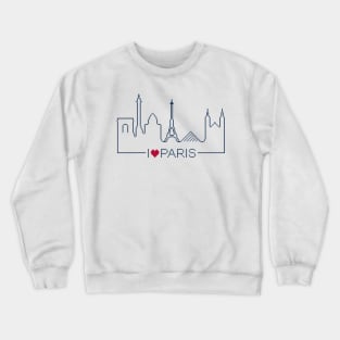 I love Paris Crewneck Sweatshirt